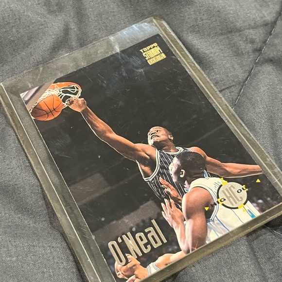 Shaquille O'Neal High Court Card 175 1993 Topps Stadium Club Basketball - Picture 4 of 4